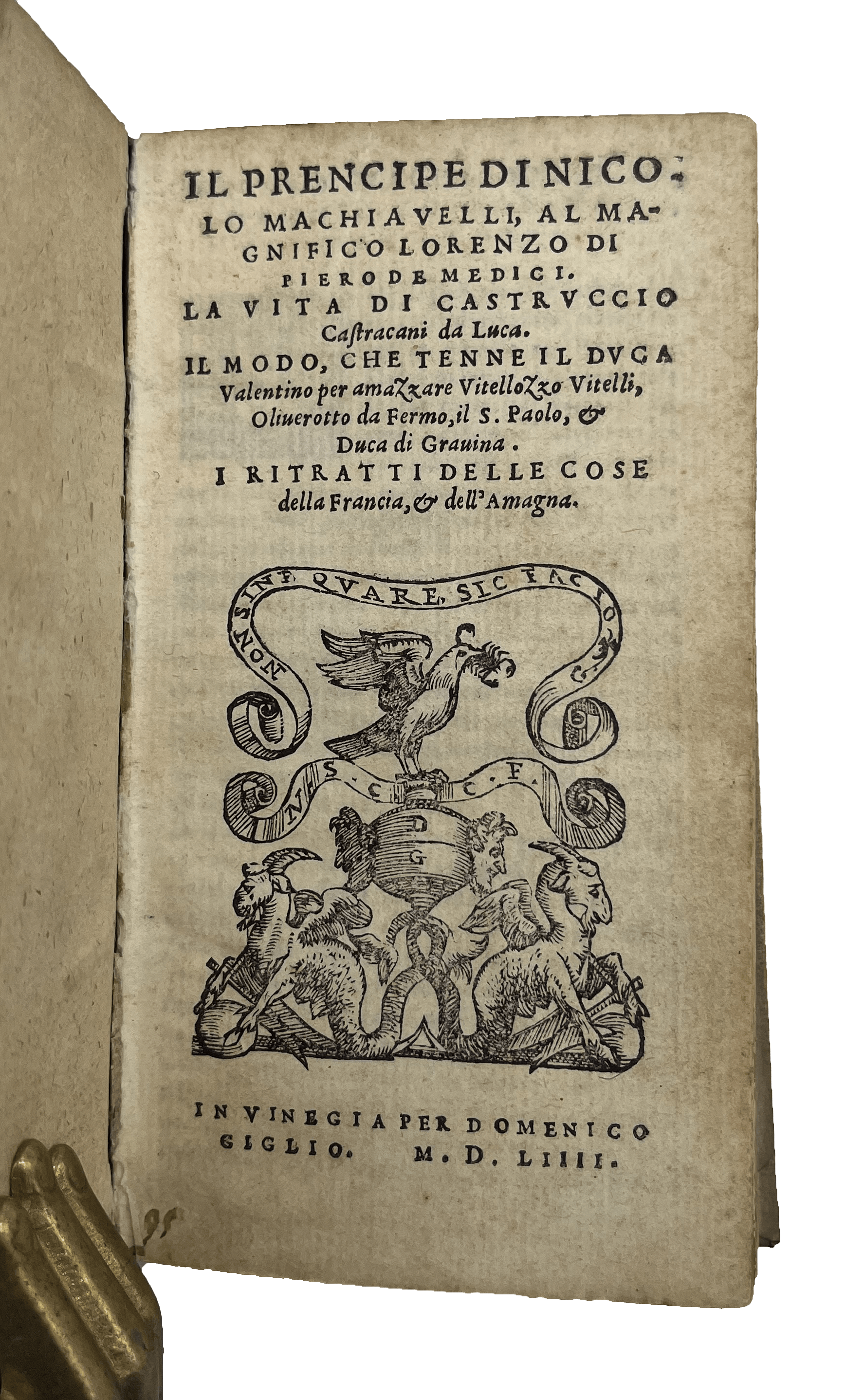 MACHIAVELLI, Niccolò