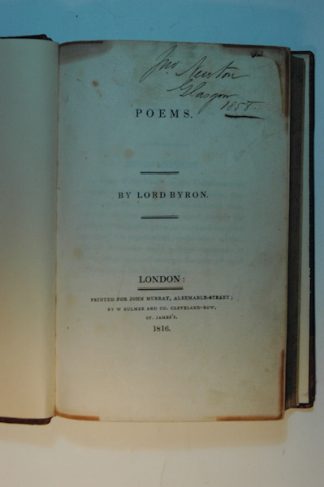 BYRON, Lord