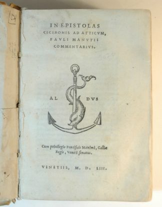 MANUTIUS, Paulus