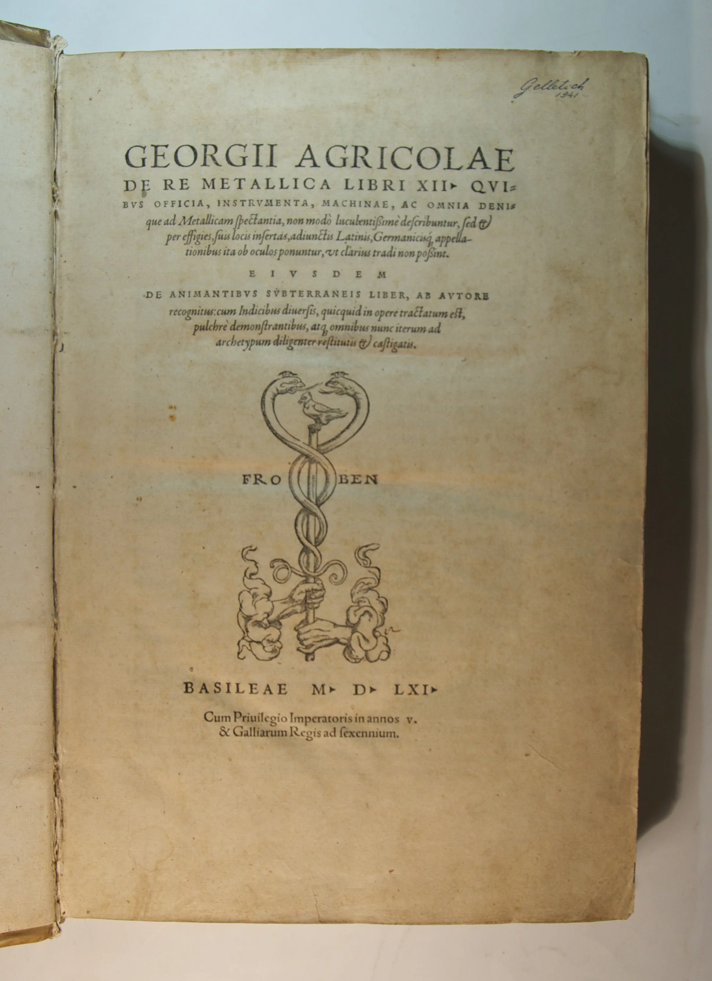 AGRICOLA, Georgius (BAUER, Georg) - Image 2