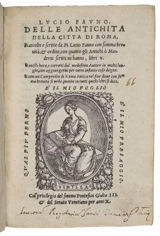 FAUNO, Lucio. [with] LIGORIO, Pirro.