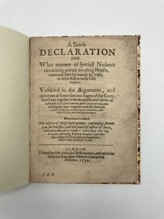 [ENGLISH LAW]