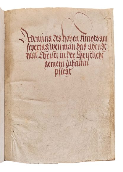 [NAUMBURGER ORDNUNG]. - Image 4