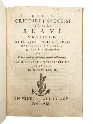 PRIBOJEVIĆ, Vinko. [with] MELLINI, Guido.