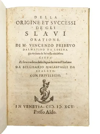 PRIBOJEVIĆ, Vinko. [with] MELLINI, Guido.