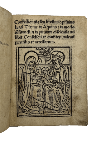 [CRACOVIA, Mattheus de,] attr. AQUINAS, Saint Thomas.