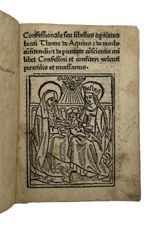 [CRACOVIA, Mattheus de,] attr. AQUINAS, Saint Thomas.